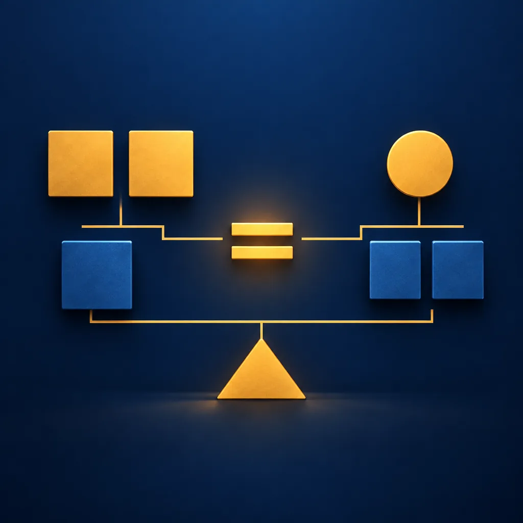 Decorative abstract illustration for the ACT Elementary Algebra category