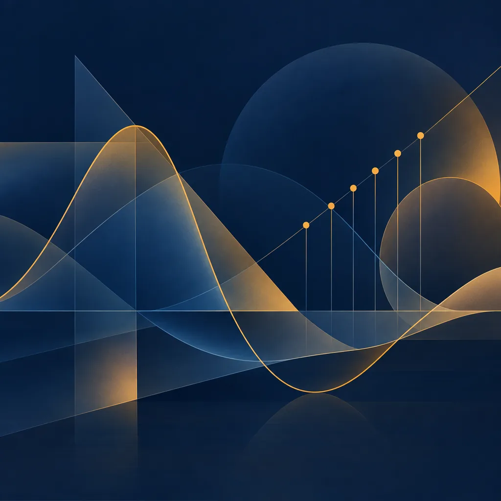 Decorative abstract illustration for the ACT Intermediate Algebra category