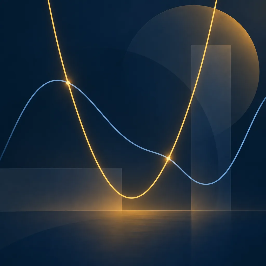 Decorative abstract illustration for the SAT Advanced Math category