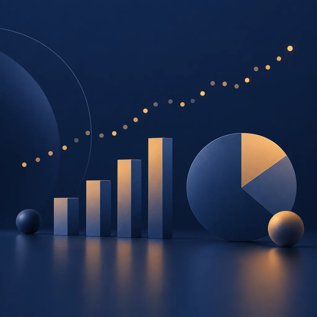 Decorative abstract illustration for the SAT Problem-Solving and Data Analysis category